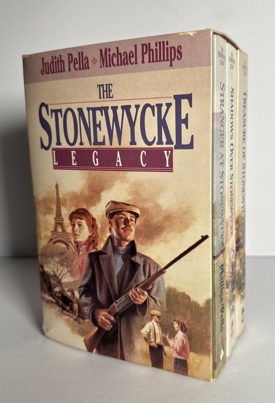 The Stonewycke Legacy Series 1-3 Boxed Set Paperback By J.Pella & M. Philips VTG